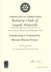 ARHRF Certificate